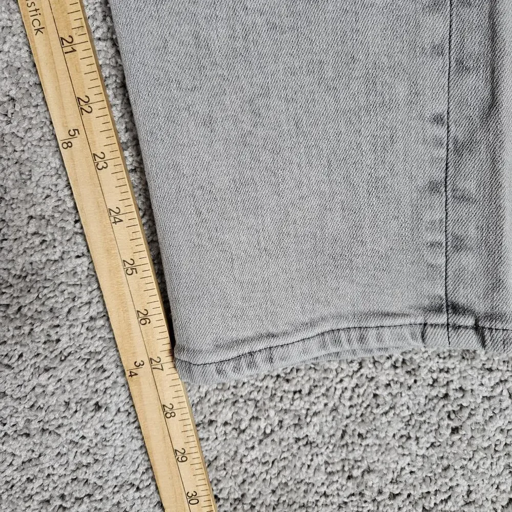 Good American Jeans Womens 15 Faded Black Good Classic Skinny Stretch Denim - Picture 9 of 11
